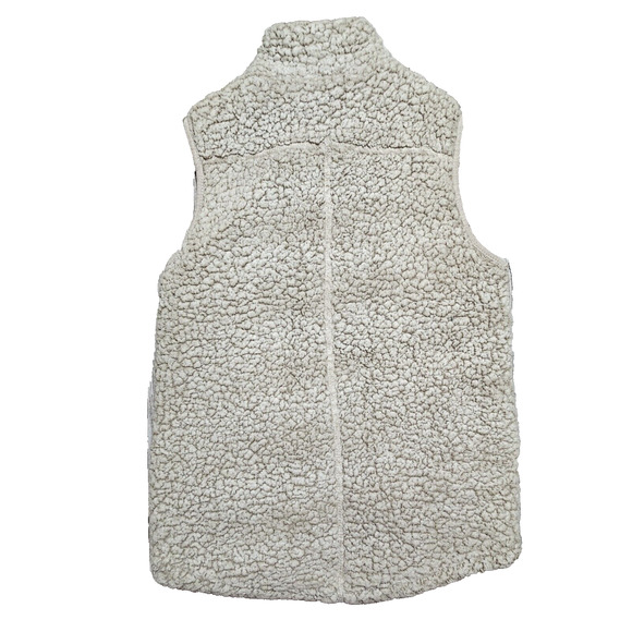 Thread And Supply Sherpa Arctic Vest Size XSmall Fleece Full Zip Pockets Outdoor - Picture 15 of 16